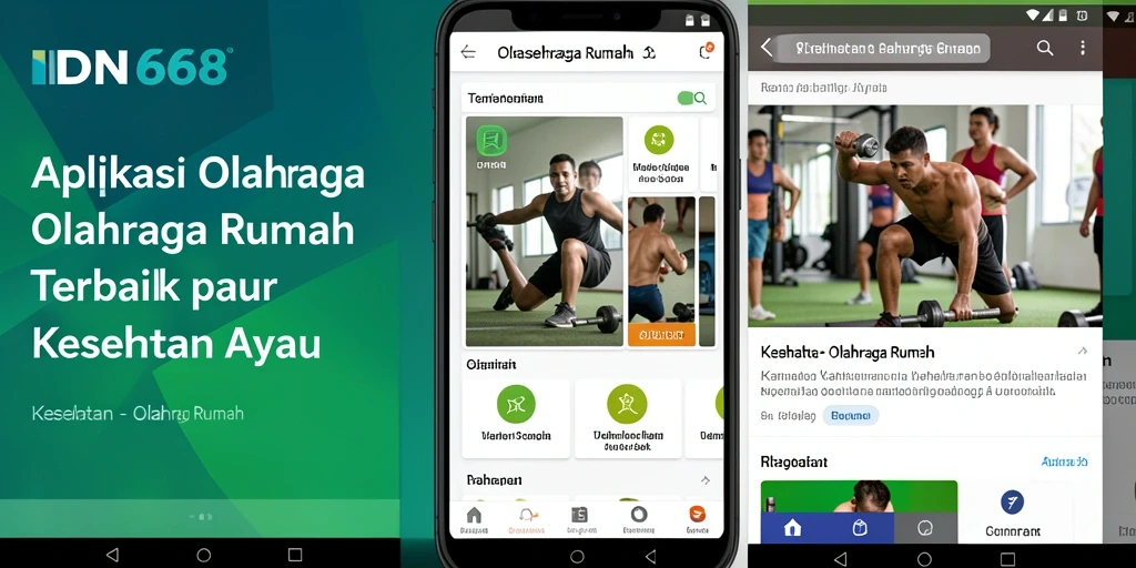 Antarmuka aplikasi IDN668 yang menawan dan fungsional.